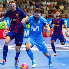 Movistar Inter y Barça firman tablas en un ‘Clásico’ vibrante