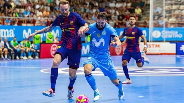 Movistar Inter y Barça firman tablas en un ‘Clásico’ vibrante