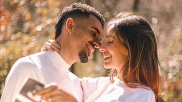 Dani Ceballos y Luna Serrat, padres por partida doble