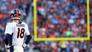 Peyton Manning of the Denver Broncos. 