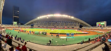 Panorámica del estadio durante el partido entre Costa Rica y México