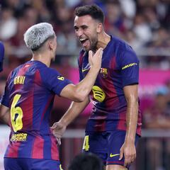 Eric Garcia, con una sobrecarga, trabaja al margen del equipo