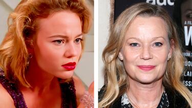 Los protagonistas de la película 'Super Mario Bros.' de 1993 con Bob Hoskins