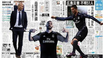 Japón, fascinado con el Madrid y Cristiano: "Son espectaculares"