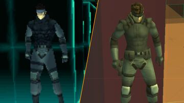 metal gear solid comparativa snake