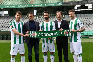 Corbo, Alves y Ortiz ya ofician como blanquiverdes