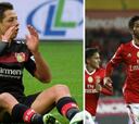 Chicharito vive una época gris y Raúl Jiménez está 'on fire'