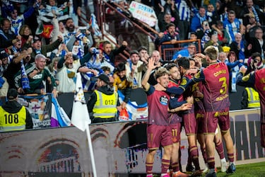 El vestuario del Depor no cae en el derrotismo