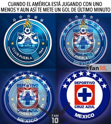 América y Santander protagonizan los memes