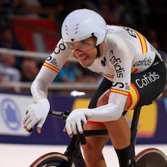 Las medallas esquivan a España en la Madison