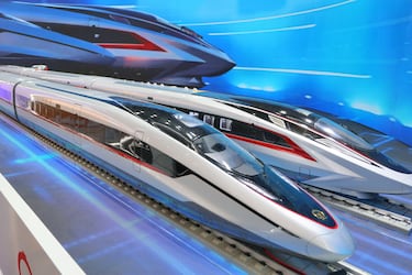 Although it’s engineered for 450 km/h (280 mph), its regular operating speed will be 400 km/h (249 mph) — well above the 350 km/h (217 mph) of current models.