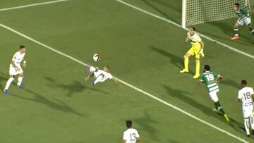 El golazo de Vladimir en su primer partido con Santos