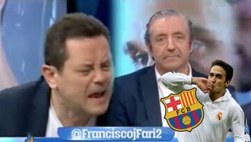 Pedrerol atiza a Raúl y Roncero estalla en cólera contra él