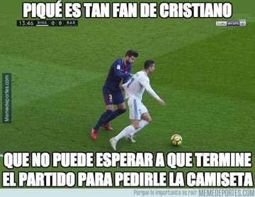 Los memes más cómicos del Clásico Real Madrid-Barça