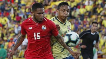 Luis Fernando Muriel anot&oacute; uno de los goles en la victoria ante Panam&aacute;. 