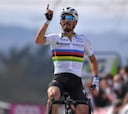 Alaphilippe iguala el récord de Valverde en el muro de Huy