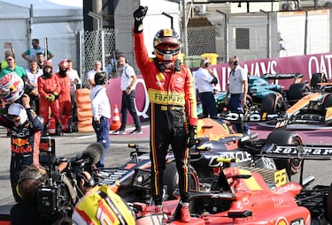 Sainz hace la pole de su vida