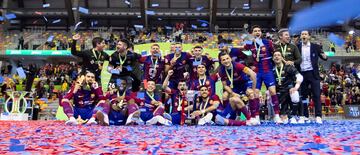 El Barcelona campeón de la Copa de España.