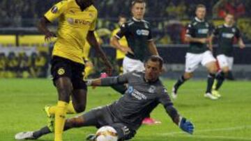 Adri&aacute;n Ramos disputa su segundo torneo internacional con el Borussia Dortmund; la temporada pasada jug&oacute; la Champions.