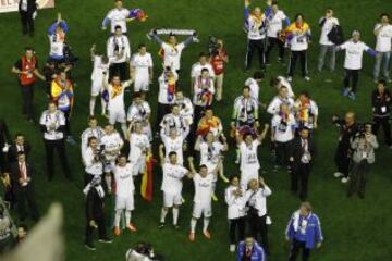 El Real Madrid campeón de la Copa del Rey.