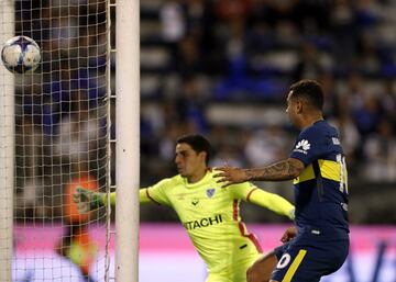 Buenos Aires, 23 Septiembre 2017
Super Liga 2017
VÃ©lez Sarfield vs Boca Juniors por la cuata fecha en el Estadio Amalfitani.
 Dario Benedetto de Boca Juniors
Foto Ortiz Gustavo

