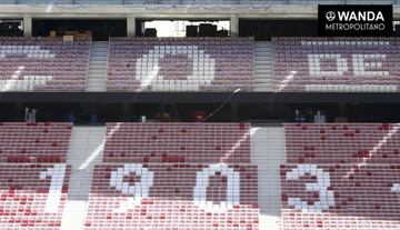 El año de fundación del club estará situado en la grada baja.