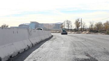 La nueva conexi&oacute;n de la M-40 con la Avenida Luis Aragon&eacute;s a finales de noviembre.
 