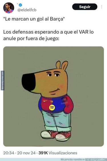 El empate del Barça, la victoria del Madrid... Los memes más divertidos de la jornada