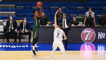 14/10/20 PARTIDO BALONCESTO BASKET 
 EUROCUP REGULAR SEASON ROUND 3 
 UNICAJA MALAGA - BUDUCNOST VOLI PODGORICA 
 DEON THOMPSON