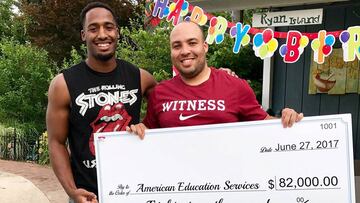 Logan Ryan paga la universidad de su hermano y atiza al sistema