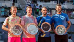 Juan Cabal y Robert Farah, subcampeones del Masters de Madrid