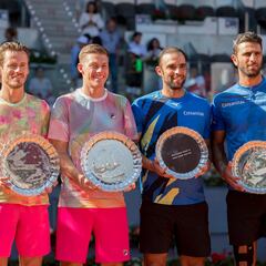 Juan Cabal y Robert Farah, subcampeones del Masters de Madrid