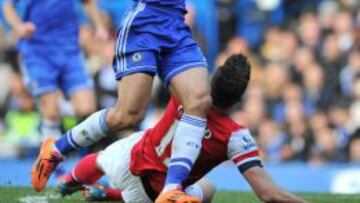 César Azpilicueta, en un partido.