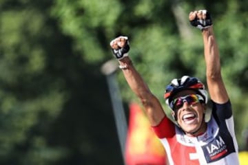 Pantano: sinónimo de trabajo y felicidad colombiana en el Tour