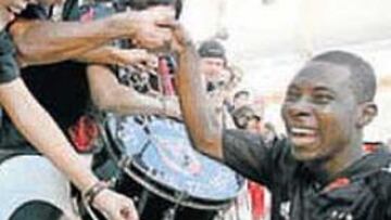 <b>ATRACCIÓN. </b>Adu es el jugador más conocido del Real Salt Lake.