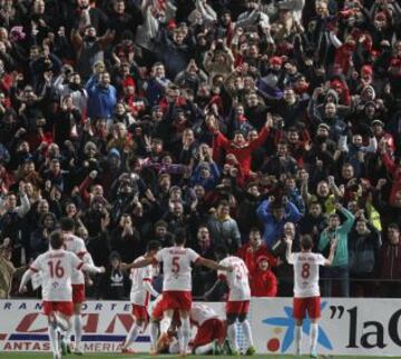 Las imágenes del Almería-Atlético