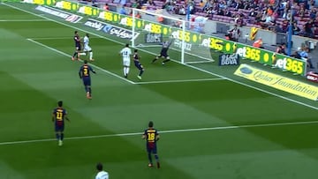 ¿Lo recordabas? A 7 años de este golazo de volea de Pedro Morales en el Camp Nou