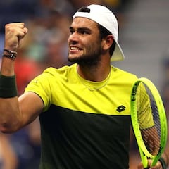 Berrettini toca el cielo tras ganar a Monfils en un duelo épico