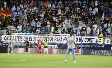 La afición, enfadada con el equipo,