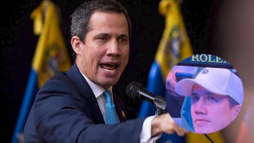 Juan Guaidó, prófugo de la justicia venezolana, es visto en partido del US Open