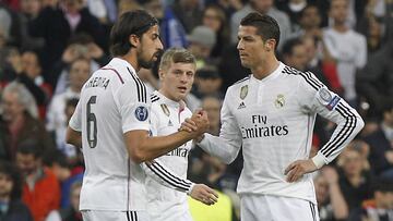 Khedira: "Conocí a dos Cristianos"