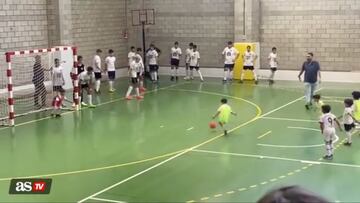 Watch: Goalscorer goes viral with Bellingham tribute in kids’ soccer game