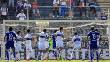 El momento en que Canales abre el marcador.