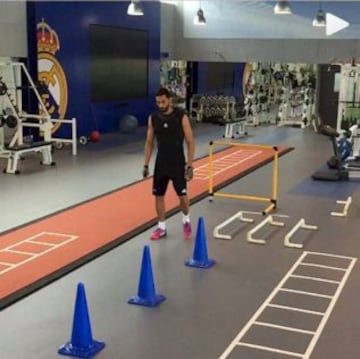 Arbelo sigue entrenando