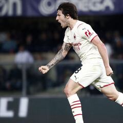 Tonali, el motor italiano del Milan para recuperar el Scudetto