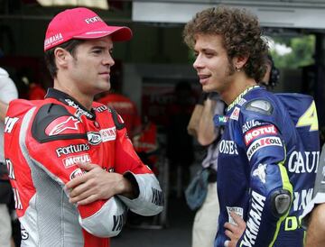Checa y Rossi, en 2004.