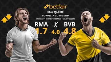 Real Madrid vs. Borussia Dortmund: horario, dónde ver, pronósticos y cuadro