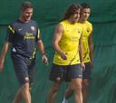 Puyol puede volver contra el Milán en la Champions