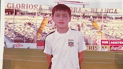 Las desconocidas fotos de Zavala en las inferiores de Colo Colo