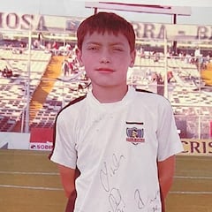 Las desconocidas fotos de Zavala en las inferiores de Colo Colo